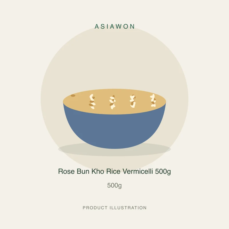 Rose Bun Kho Rice Vermicelli 500g