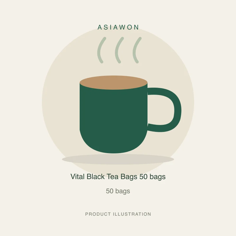 Vital Black Tea Bags 50 bags
