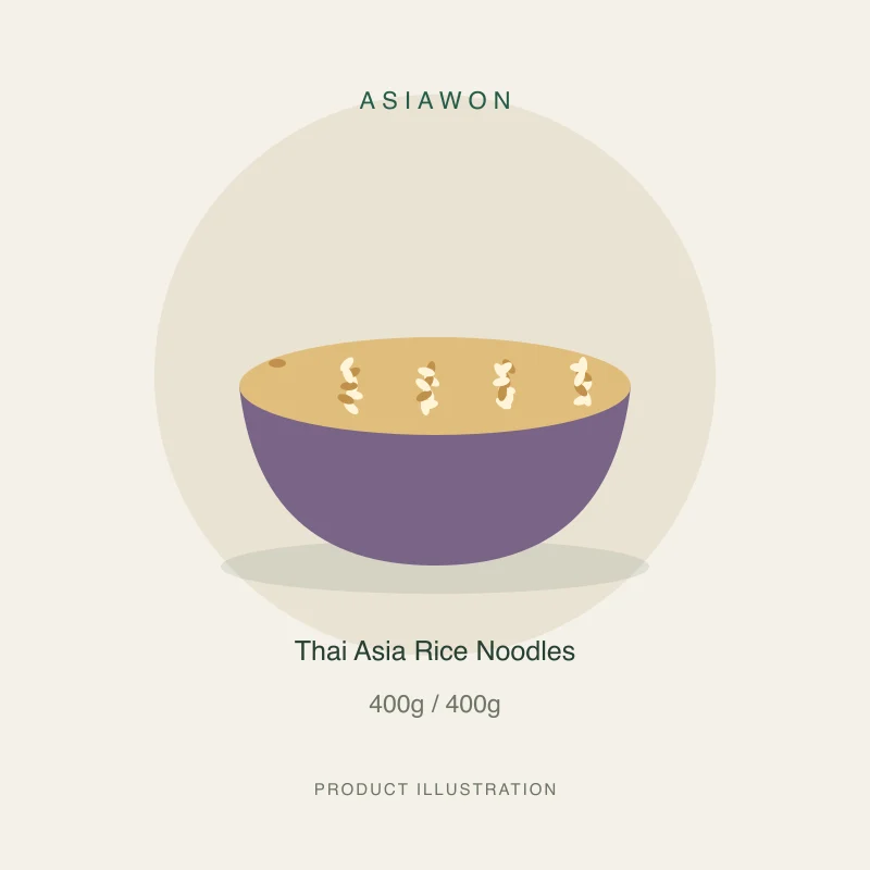 Thai Asia Rice Noodles · 1mm · 400g