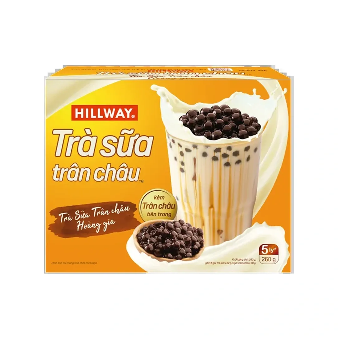Hillway Royal Bubble Milk Tea 5 sachets